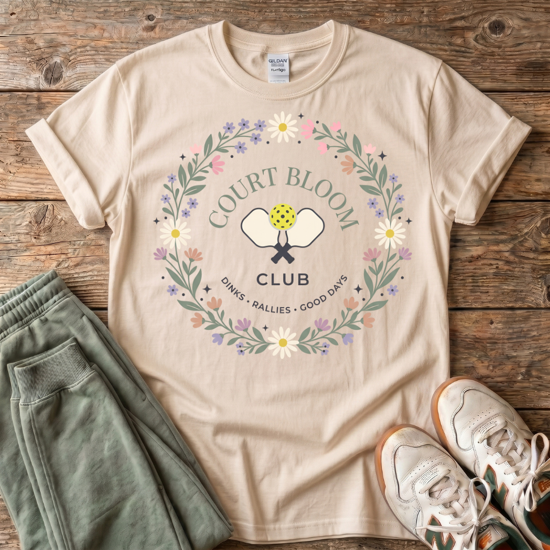 Court Bloom T-shirt