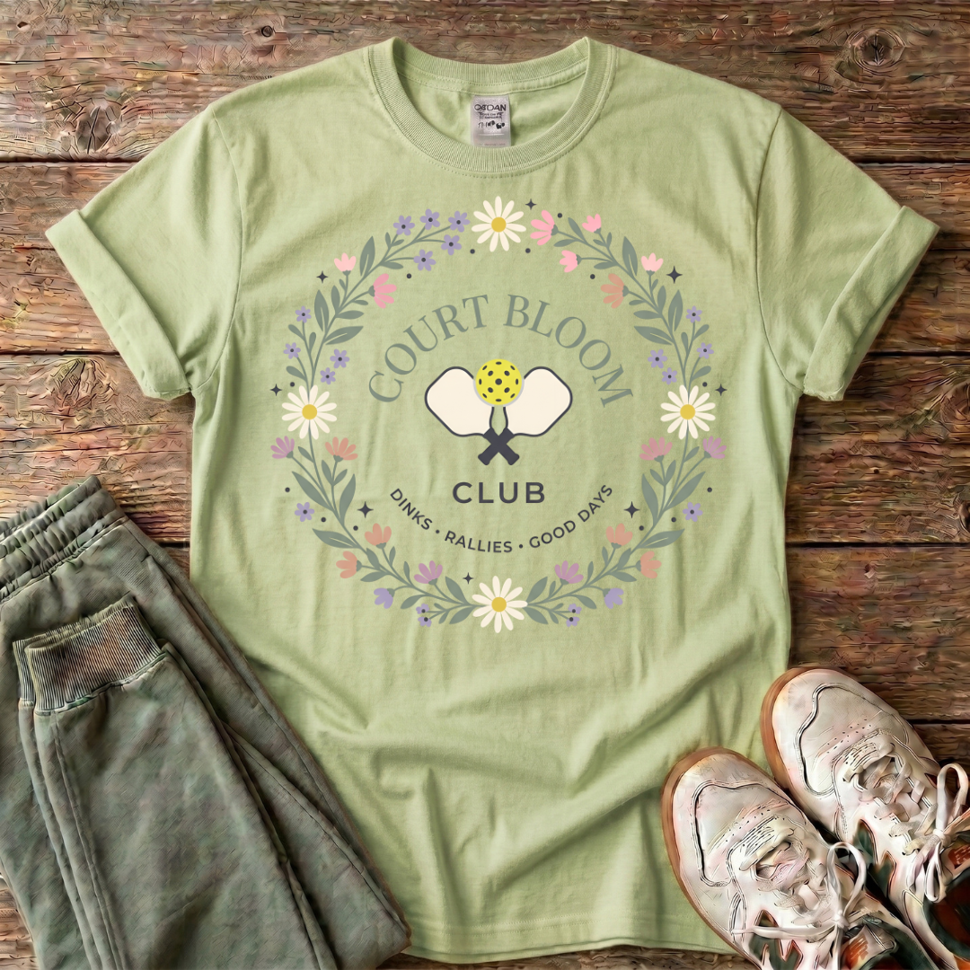 Court Bloom T-shirt