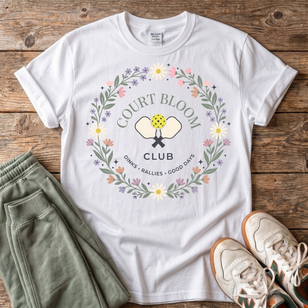 Court Bloom T-shirt