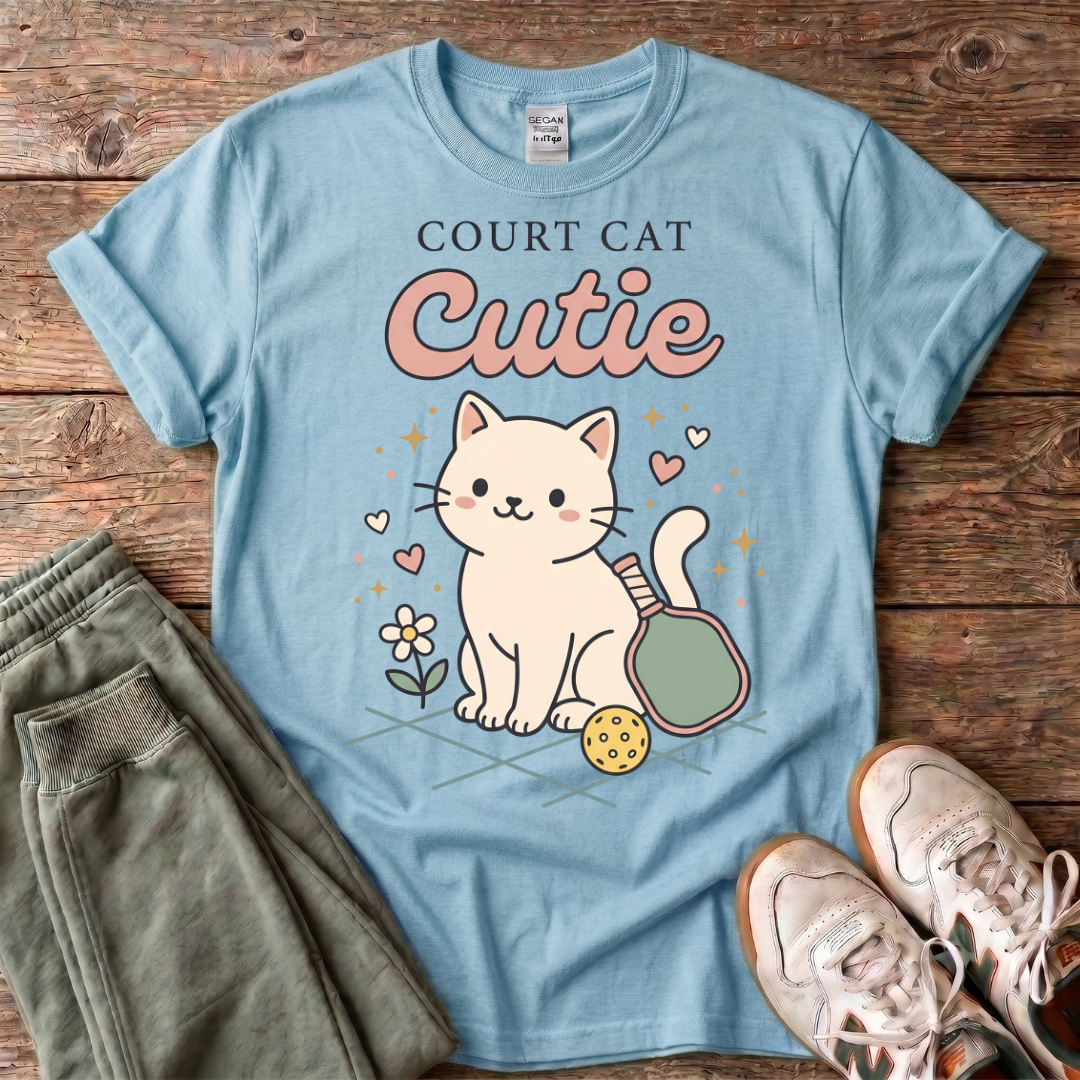 Court Cat Cutie T-shirt