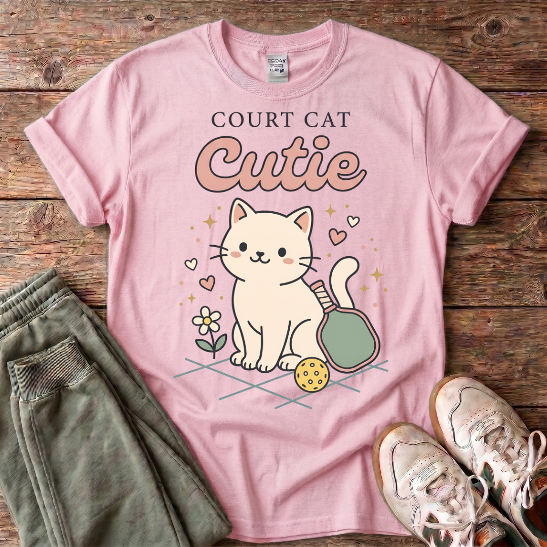 Court Cat Cutie T-shirt