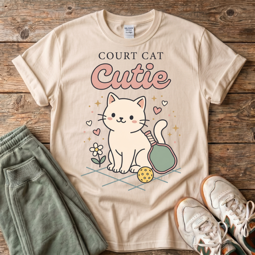 Court Cat Cutie T-shirt