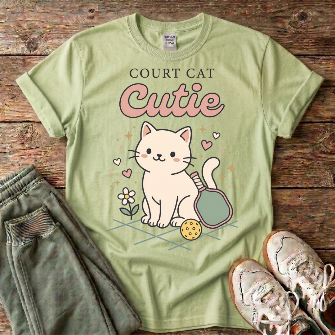 Court Cat Cutie T-shirt