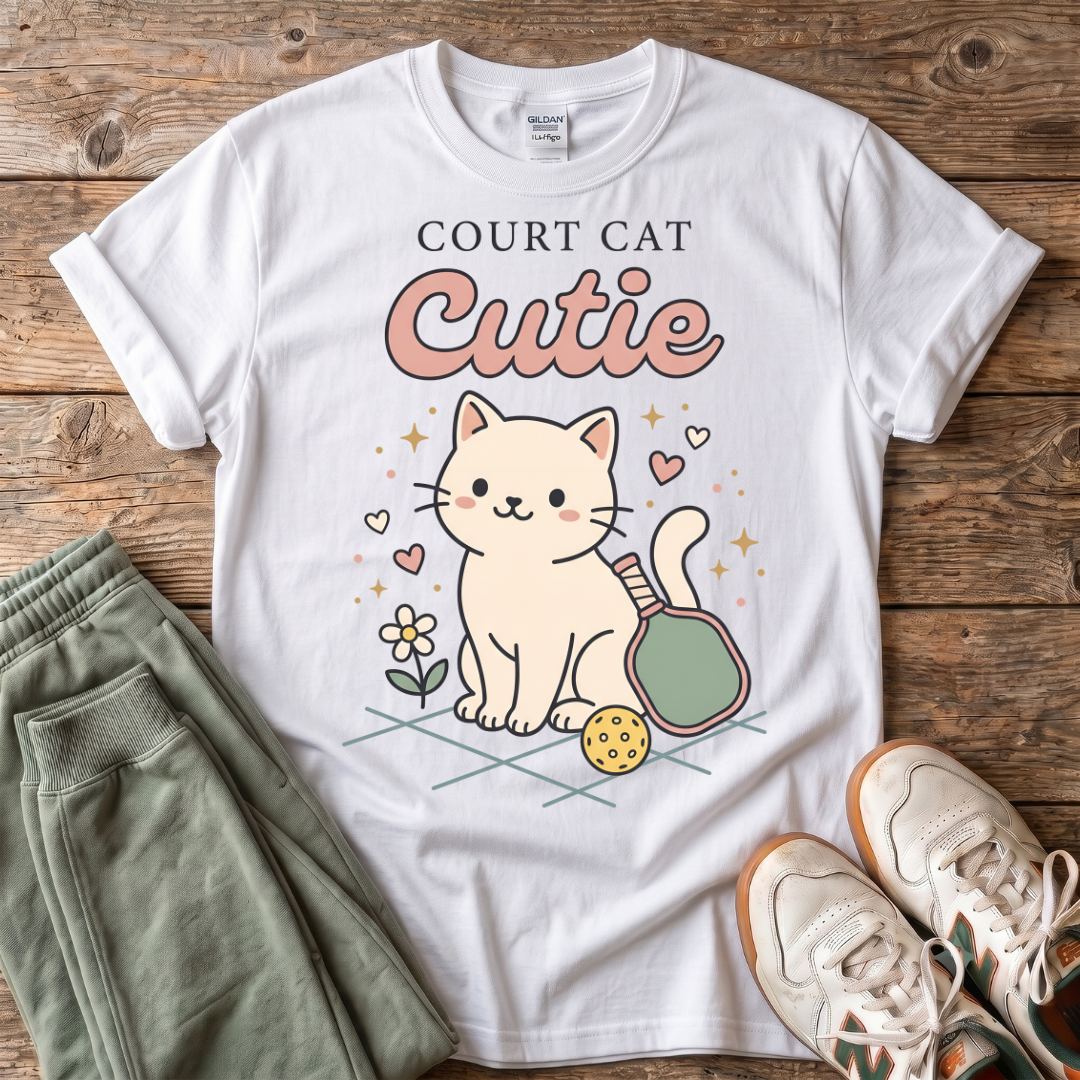 Court Cat Cutie T-shirt