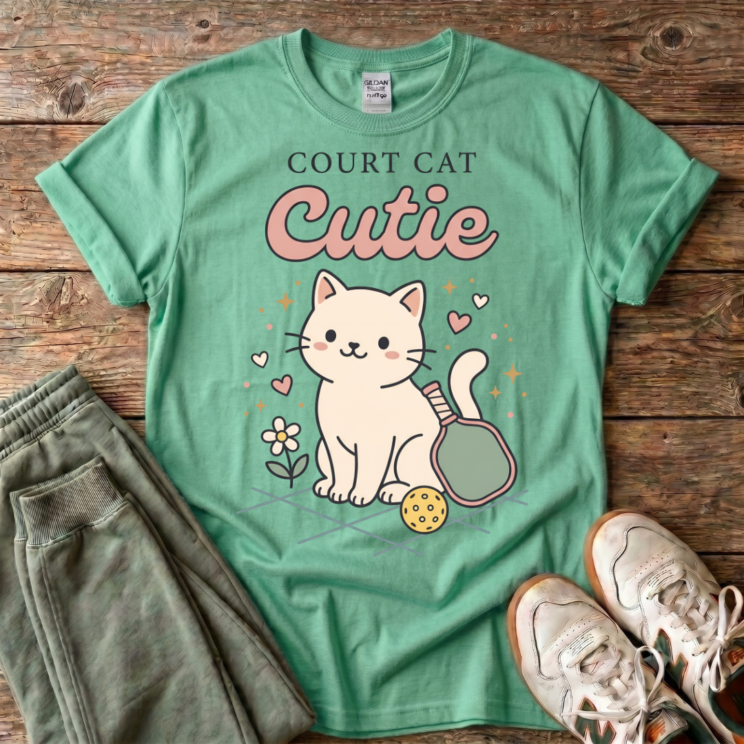 Court Cat Cutie T-shirt