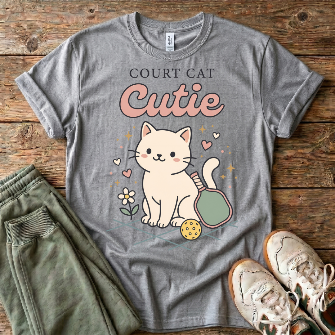 Court Cat Cutie T-shirt