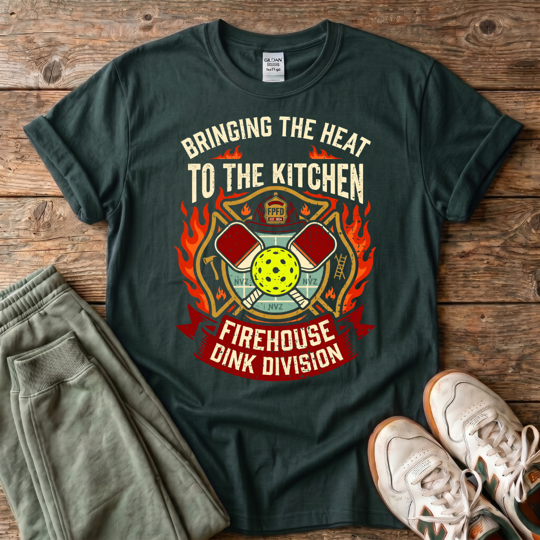 Firehouse Dink Division Pickleball T-Shirt