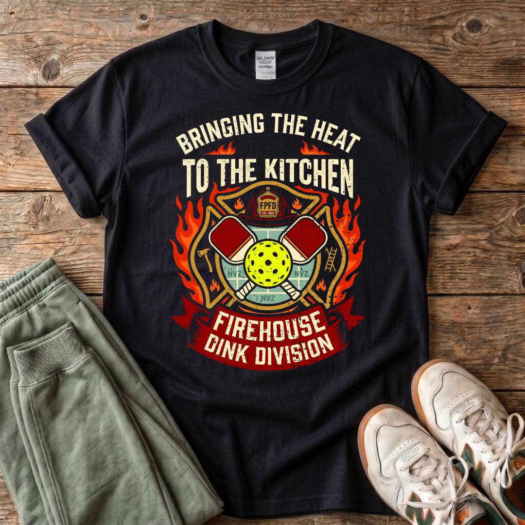 Firehouse Dink Division Pickleball T-Shirt