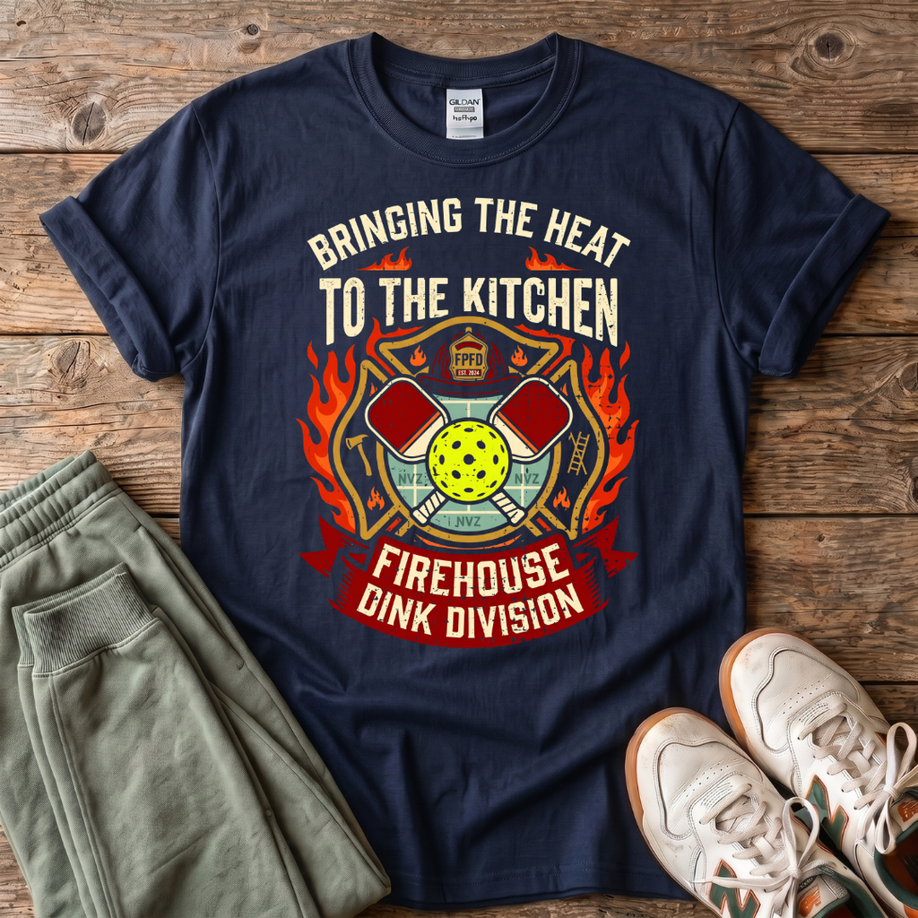 Firehouse Dink Division Pickleball T-Shirt