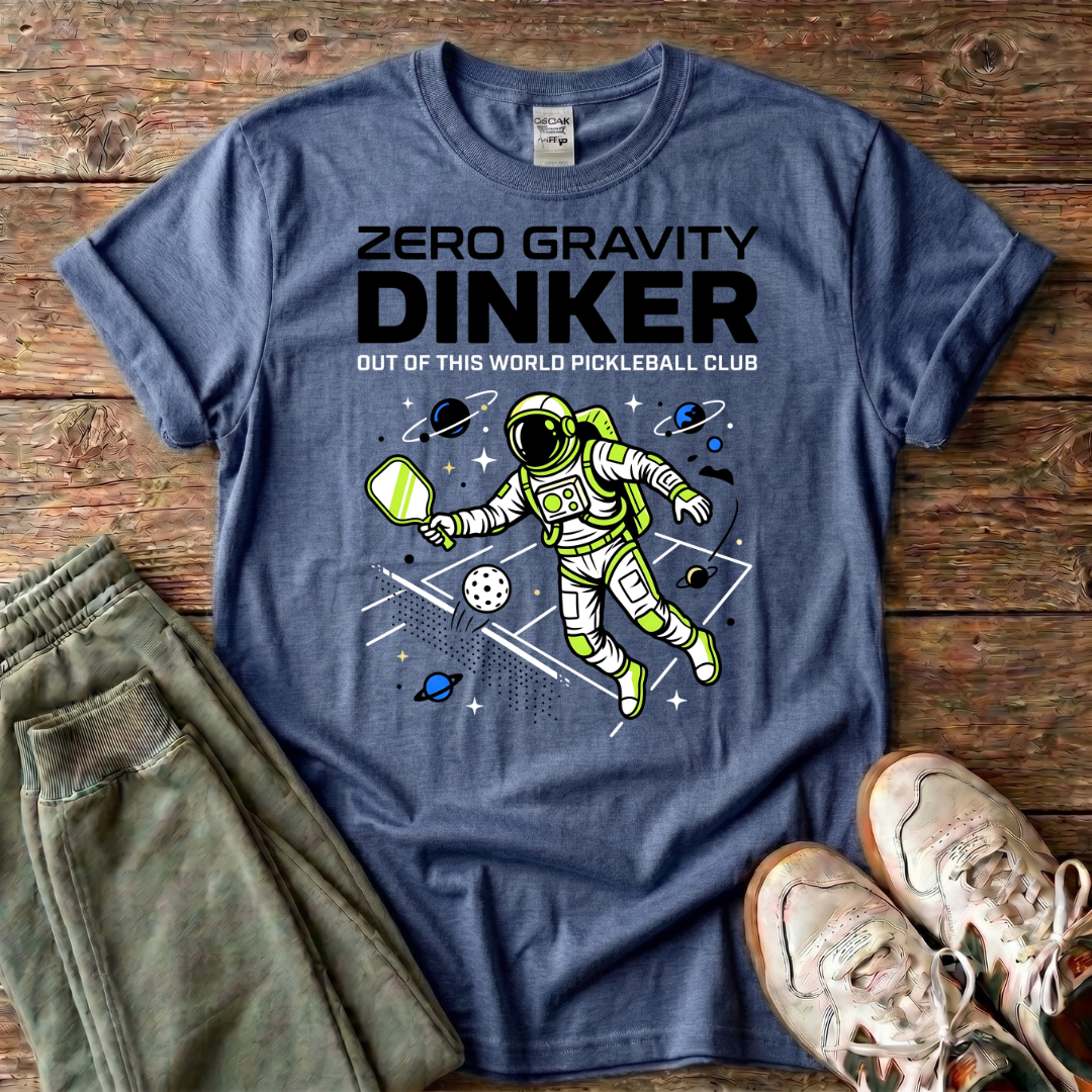 Zero Gravity Dinker Pickleball T-Shirt