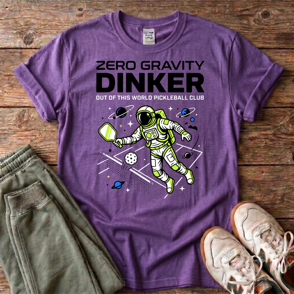 Zero Gravity Dinker Pickleball T-Shirt