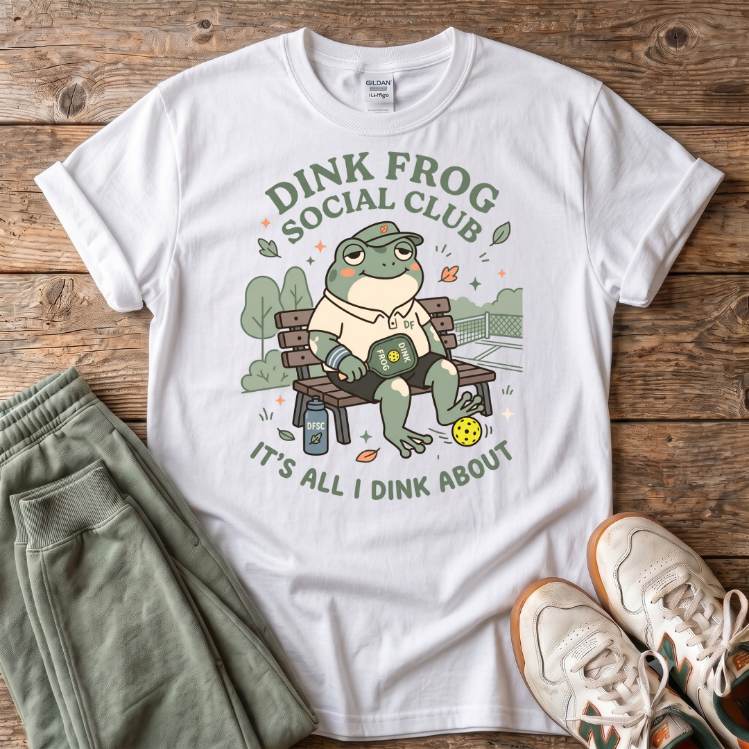Dink Frog Social Club Pickleball T-Shirt