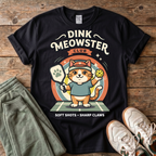 Dink Meowster Club Pickleball T-Shirt