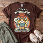 Dink Meowster Club Pickleball T-Shirt