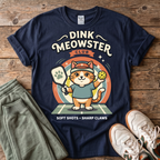 Dink Meowster Club Pickleball T-Shirt