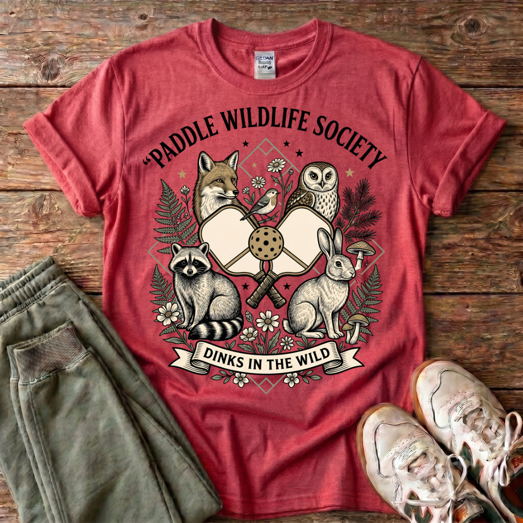 Paddle Wildlife Society Pickleball T-Shirt