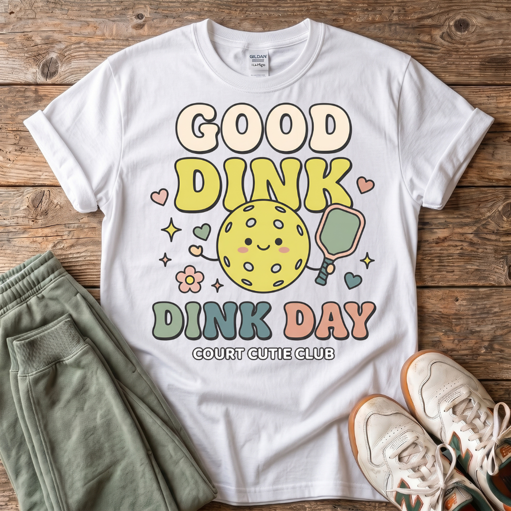 Good Dink Day Pickleball T-Shirt