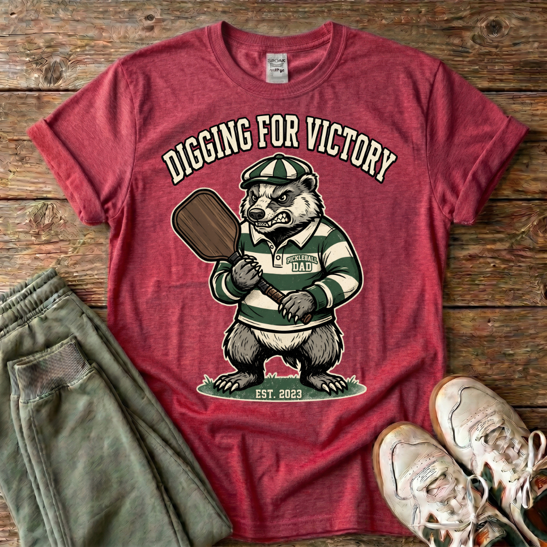 Pickleball Badger T-Shirt