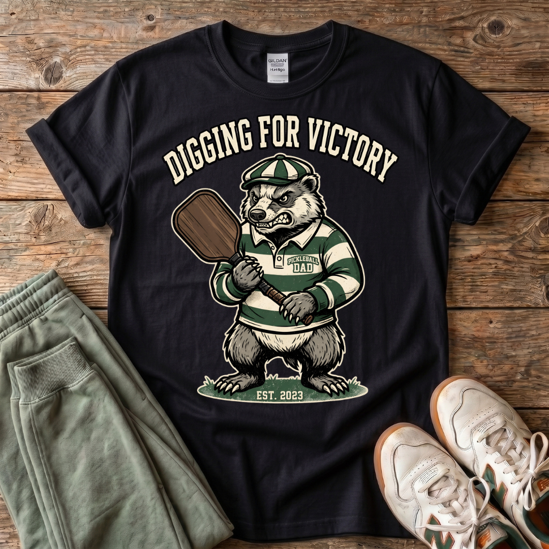 Pickleball Badger T-Shirt