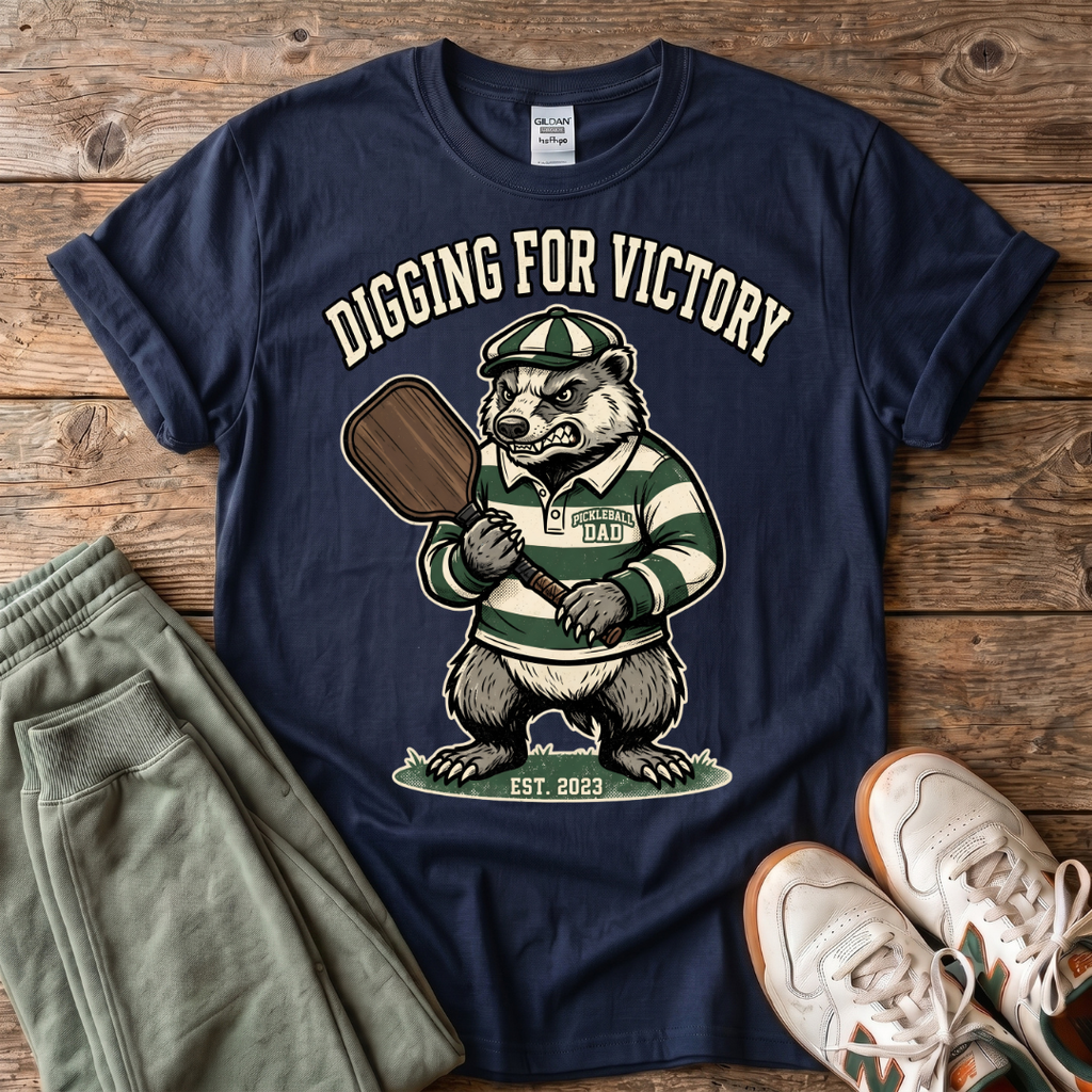 Pickleball Badger T-Shirt