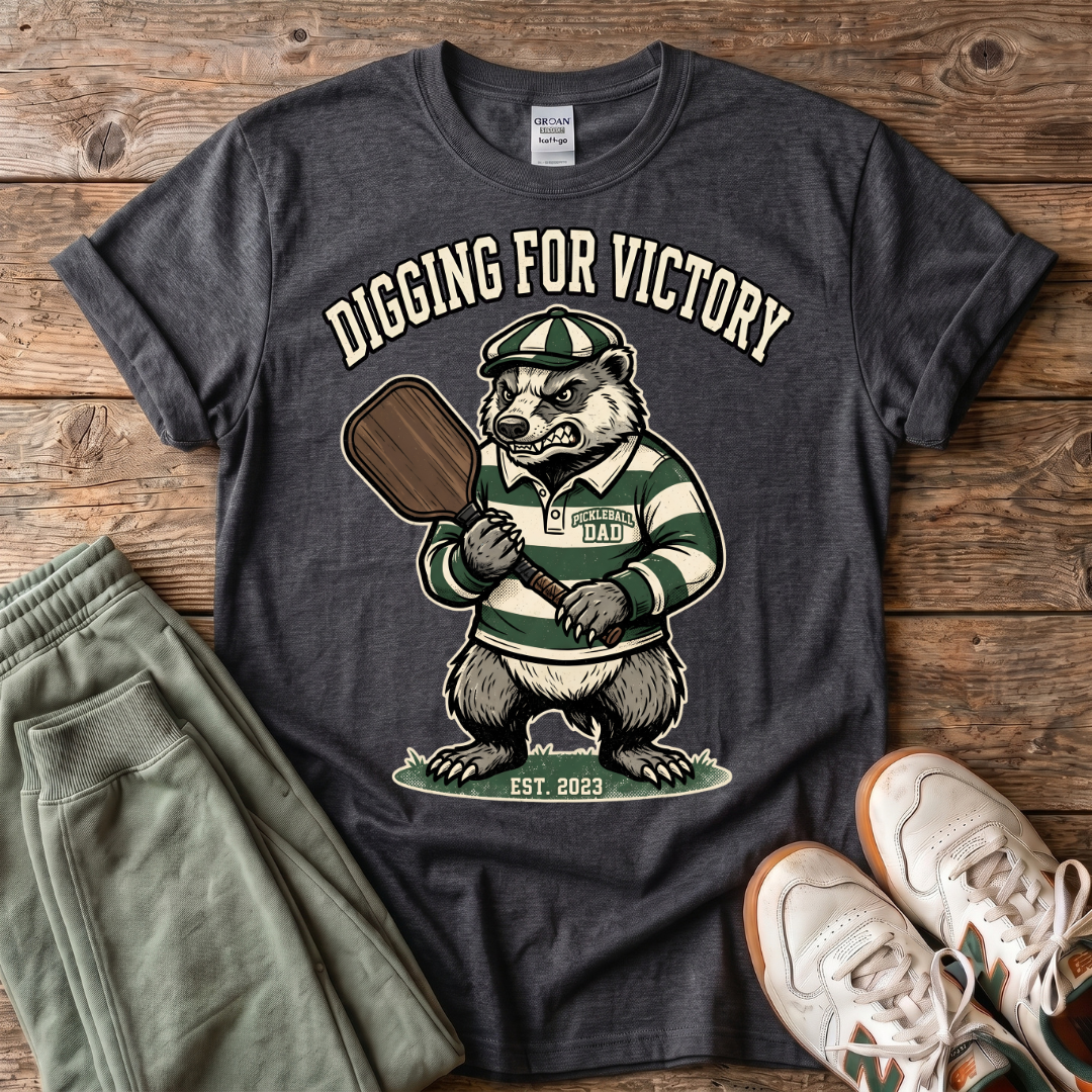 Pickleball Badger T-Shirt