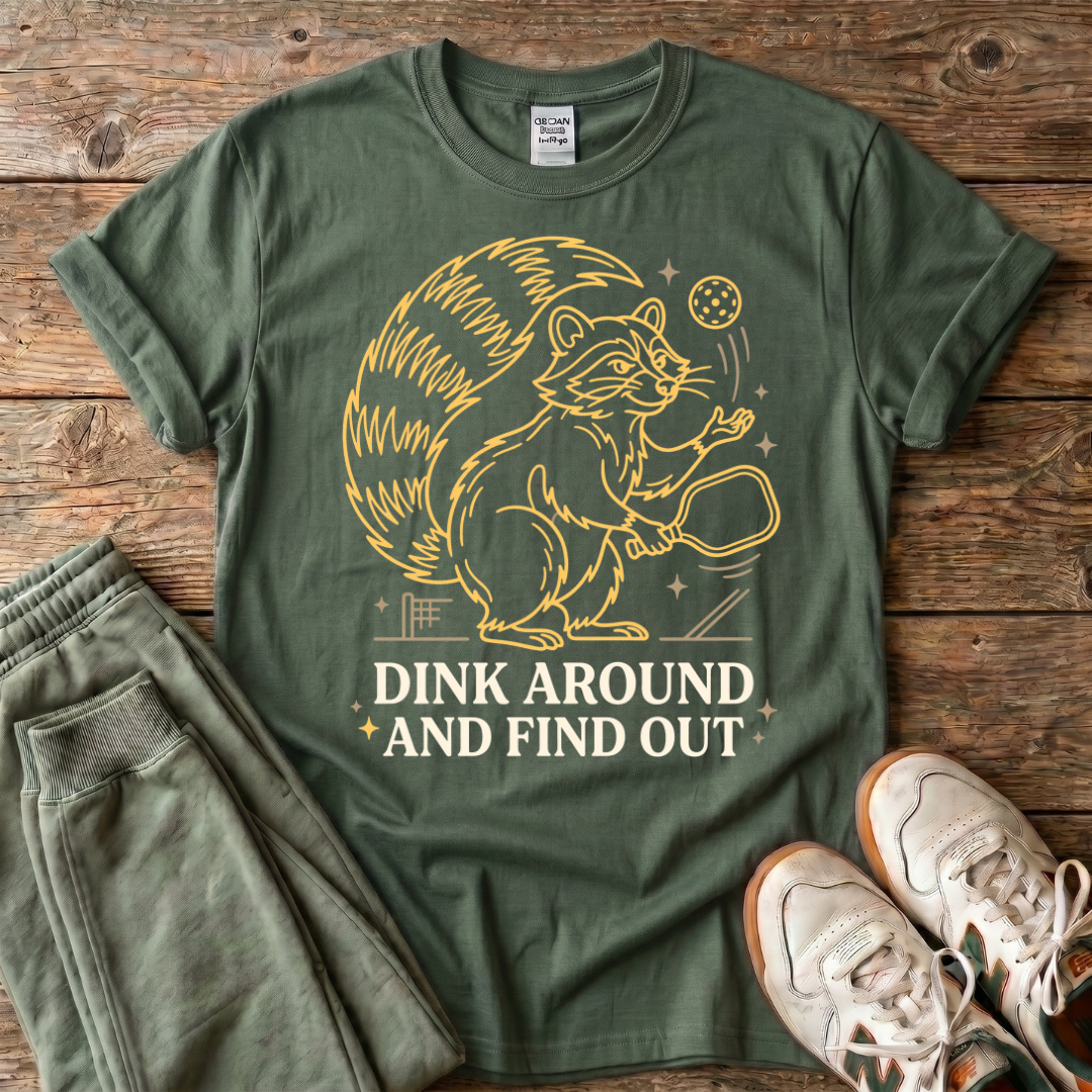 Dink Around Gold T-Shirt